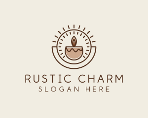Boho Candle Decoration  logo