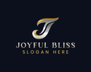 Premium Elegant Letter J logo design