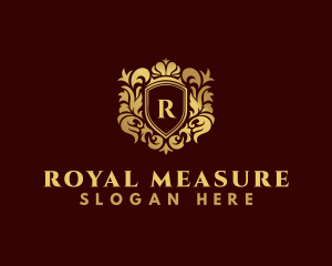 Royal Shield Crown logo design