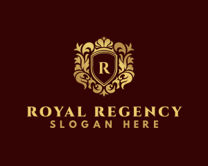 Royal Shield Crown logo design