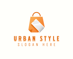 Mobile Shopping Sale Logo