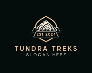 Mountain Hiker Adventure logo design