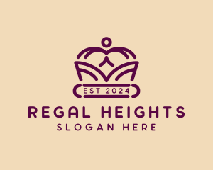 Pageant Regal Crown logo design