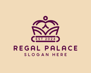 Pageant Regal Crown logo design