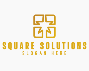 Generic Star Square logo design