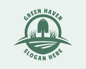 Green Shovel Landscaping logo design