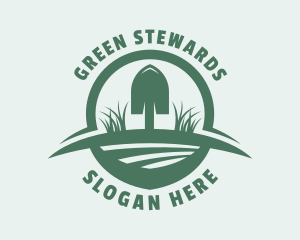 Green Shovel Landscaping logo design