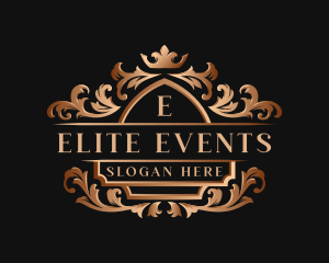 Luxury Crown Event logo design