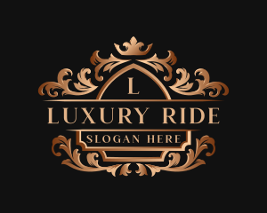 Luxury Crown Event logo design