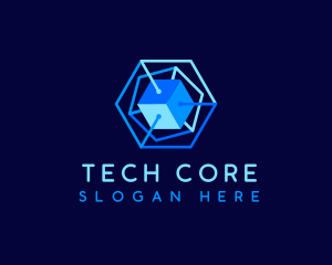 Cube Digital Tech logo design