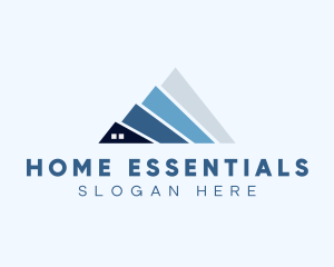 House Roof Home Improvement logo design