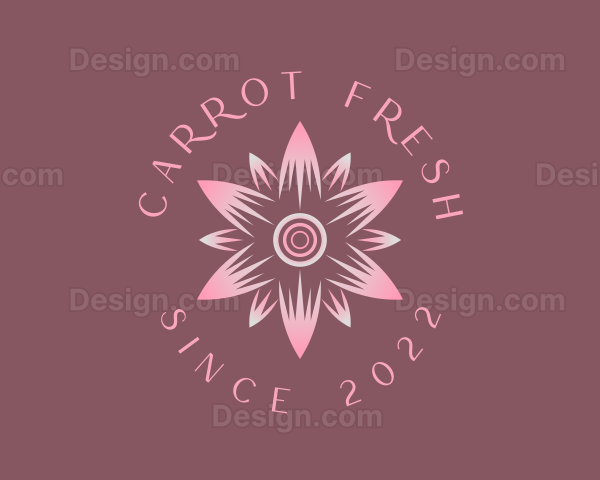 Feminine Floral Beauty Logo