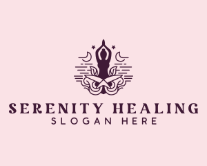 Spiritual Yoga Reiki logo design