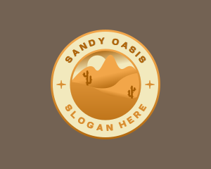 Desert Outdoor Adventure logo design