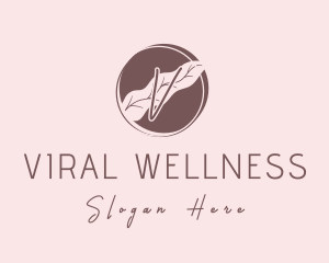 Organic Spa Wellness  logo design