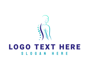 Medical - Human Spine Medical logo design