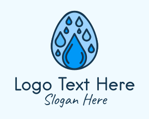 Clean Rain Water Egg  Logo