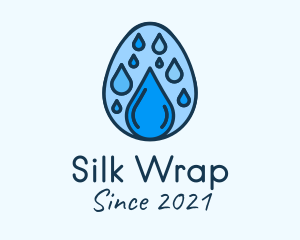 Clean Rain Water Egg  logo design