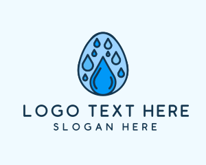 Clean Rain Water Egg  Logo