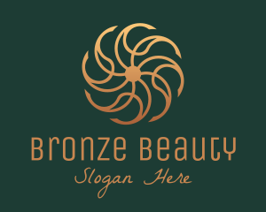 Bronze Luxury Ornament logo