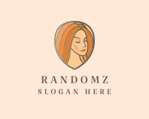 Woman Hair Salon Logo