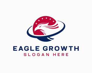 Eagle Patriot Aviation logo design