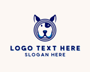 Dog Puppy Pet Care  logo