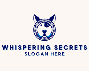 Dog Puppy Pet Care  Logo