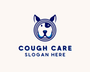 Dog Puppy Pet Care  logo design