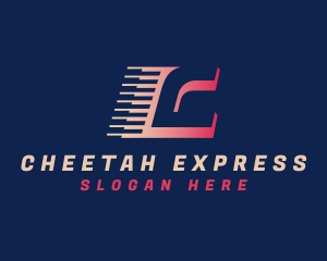 Express Logistics Courier logo design