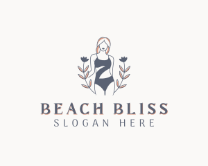 Fashion Bikini Swimsuit logo design