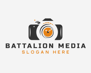 Camera Media Photo Studio logo design