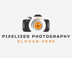 Camera Media Photo Studio logo design