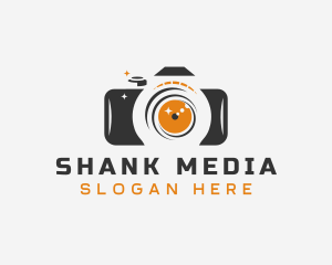 Camera Media Photo Studio logo design