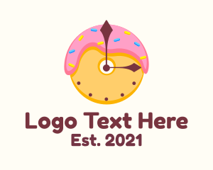 Donuts - Donut Dessert Time logo design