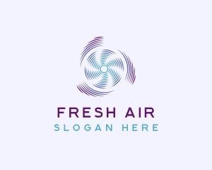 Air Conditioning Ventilation logo design