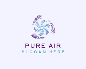 Air Conditioning Ventilation logo design