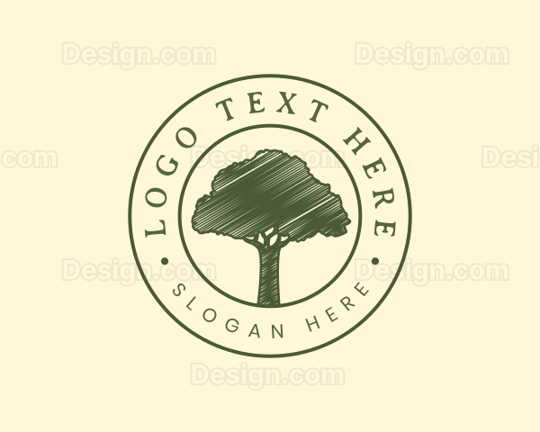 Tree Nature Eco Bio Logo