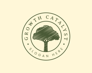 Tree Nature Eco Bio logo design