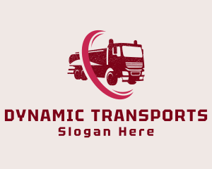 Logistics Delivery Truck  logo design