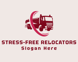 Logistics Delivery Truck  logo design