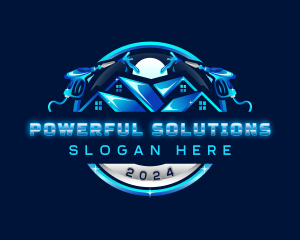 Power Wash Cleaner logo design