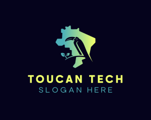 Jungle Toucan Bird logo