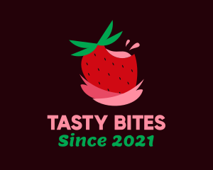 Strawberry Juice Drink logo