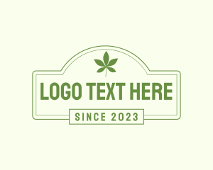 Leaf Herbal Signage logo