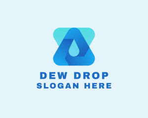 Water Droplet Technology logo design