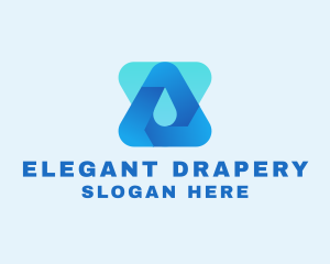 Water Droplet Technology logo design