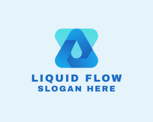 Water Droplet Technology logo design