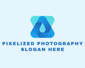 Water Droplet Technology logo design