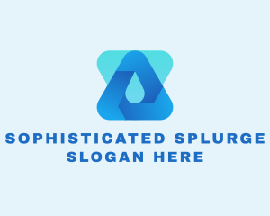 Water Droplet Technology logo design